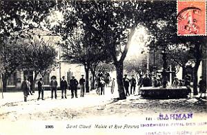 Saint-Cloud - Mairie et Rue de Fleurus - 1905